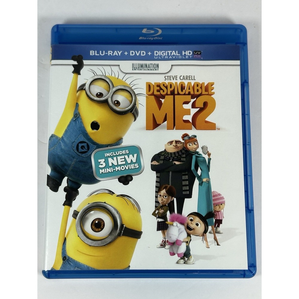 Despicable Me 2 (Blu-ray 3D + Blu-ray + DVD + Digital)